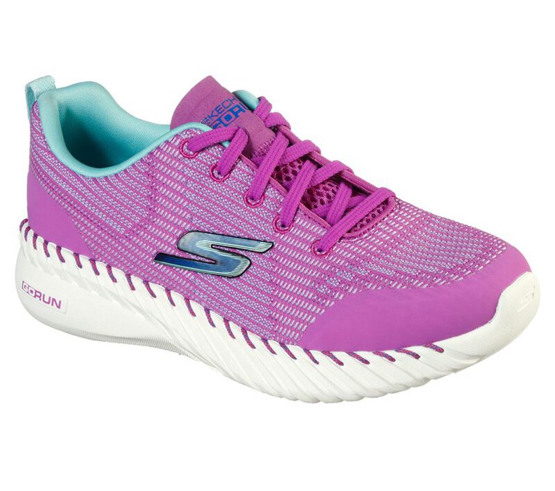 Skechers Gorun Smart - Womens Running Shoes Lavender/Light Turquoise [AU-JH8896]